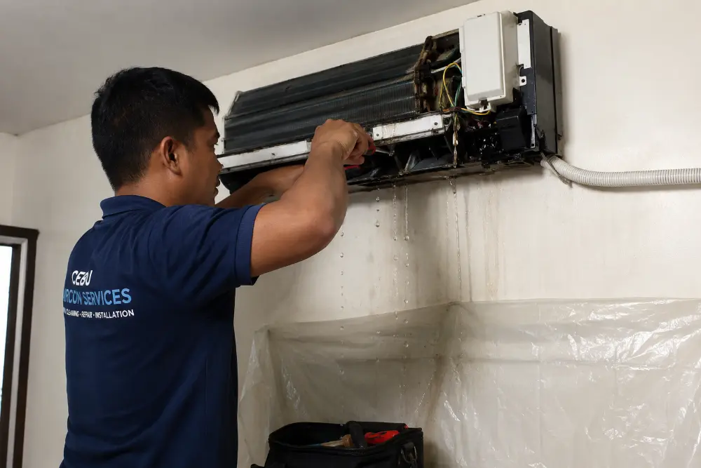 Cebu aircon repair services